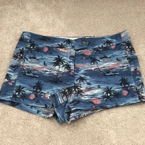 J crew printed chinos